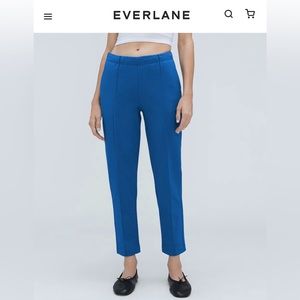 NWT Everlane The Dream Pant in Lapis Blue. Size XS. Perfect condition.